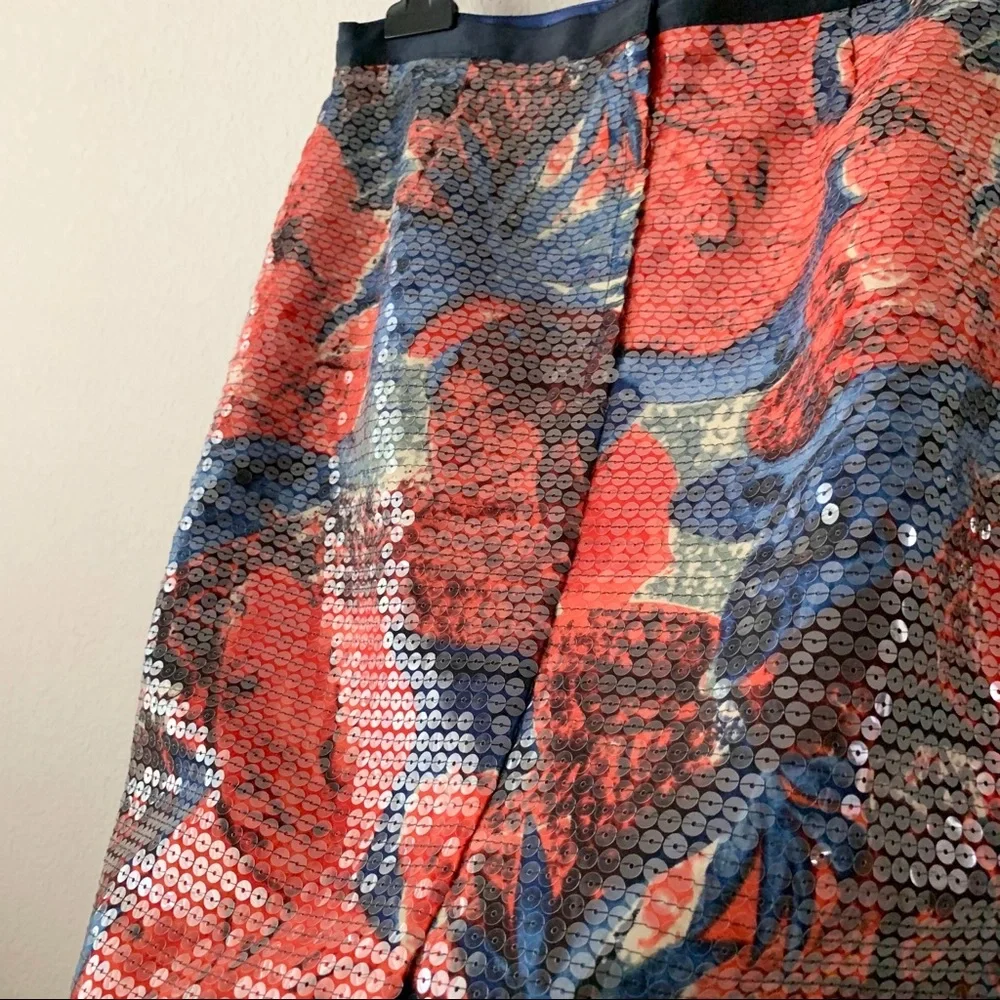 Anthropologie sequin pencil skirt
